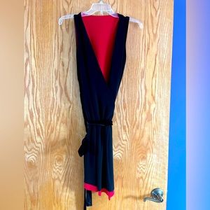 Reversible wrap dress. Great for dancing.